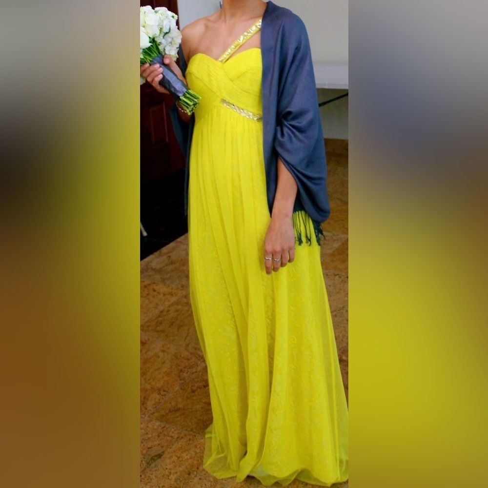 BCBG Yellow Dress